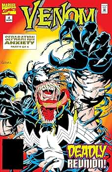 アメコミ・英語版　ヴェノム　VENOM:SEPARATION ANXIETY Amazon.com: Venom: Separation Anxiety (1994-1995) #1 (of 4